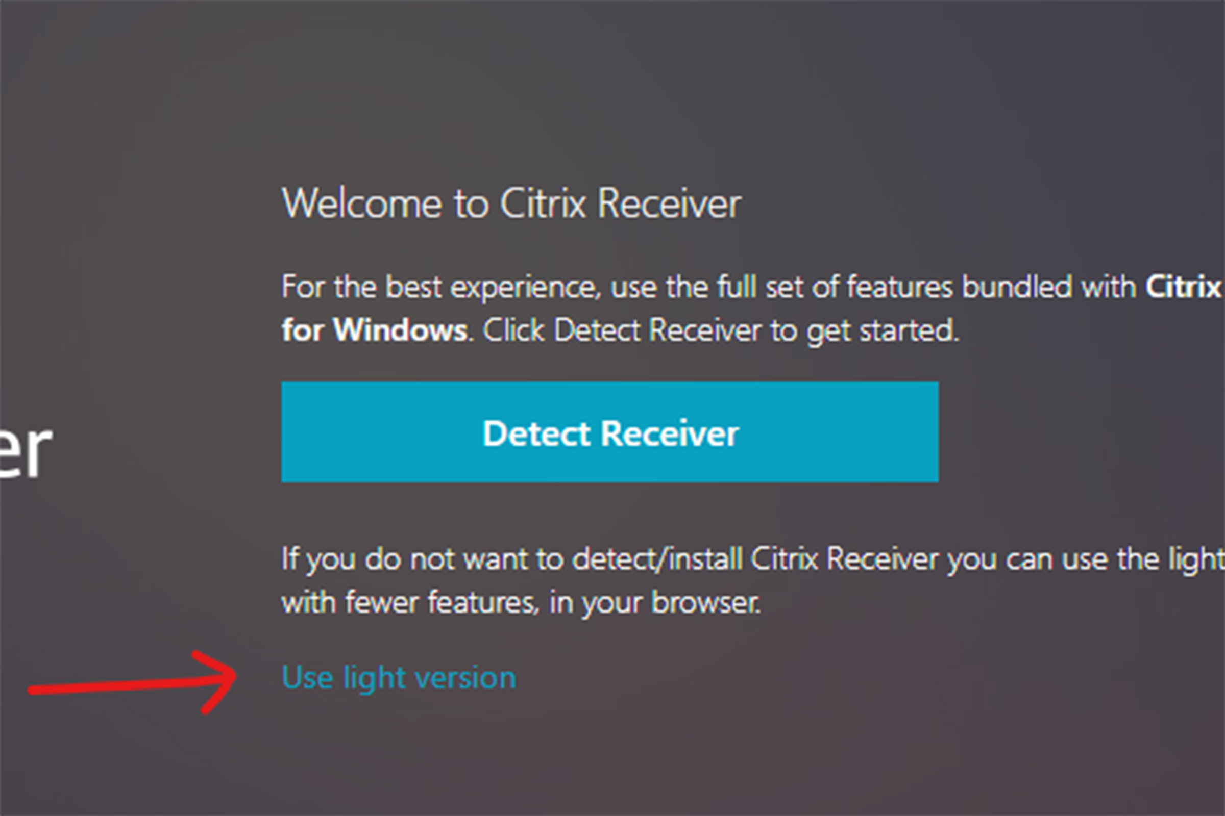 citrix receiver 11.9.15 for mac